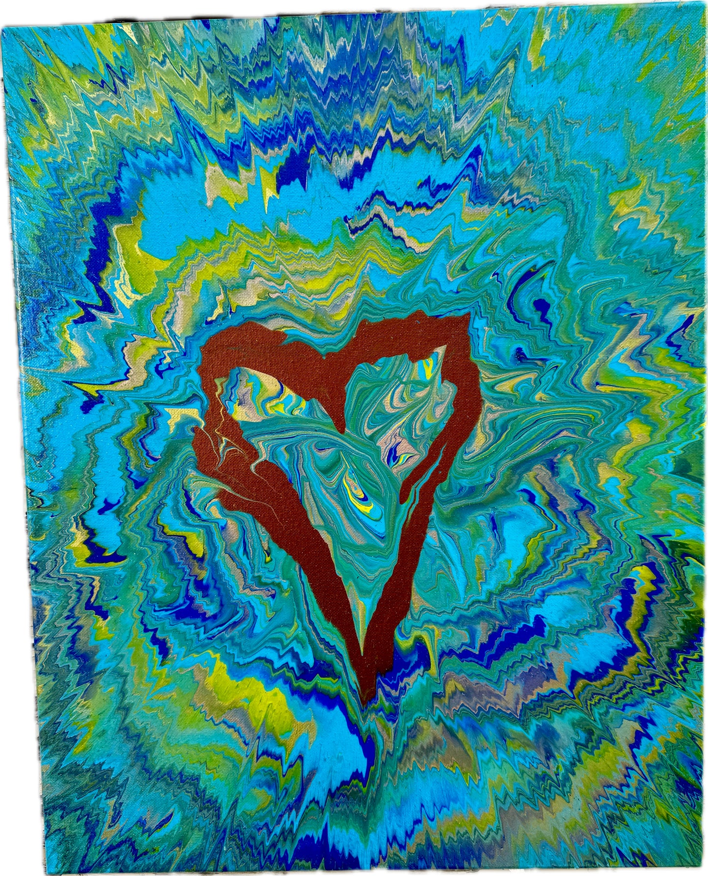 Copper Embrace Hogan Creation Spin Art
