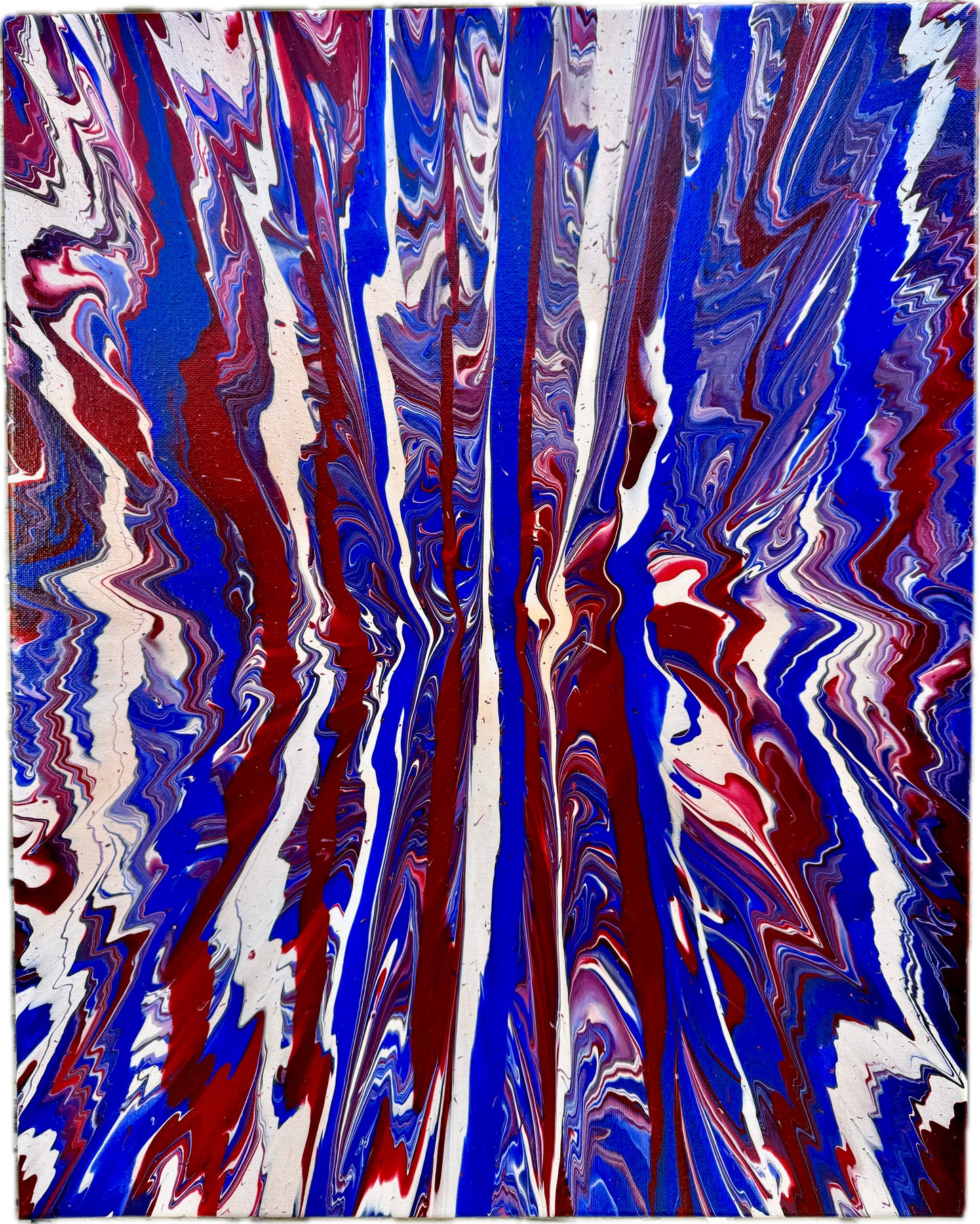 Stripes of Freedom Hogan Creation Spin Art
