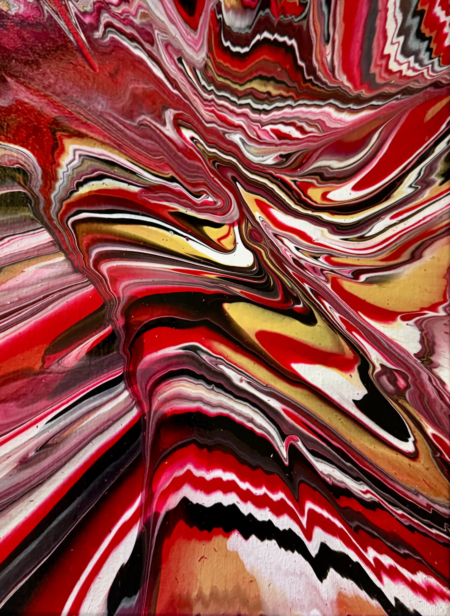 9x12 Red Lagoon Kyle Hogan Original Creation