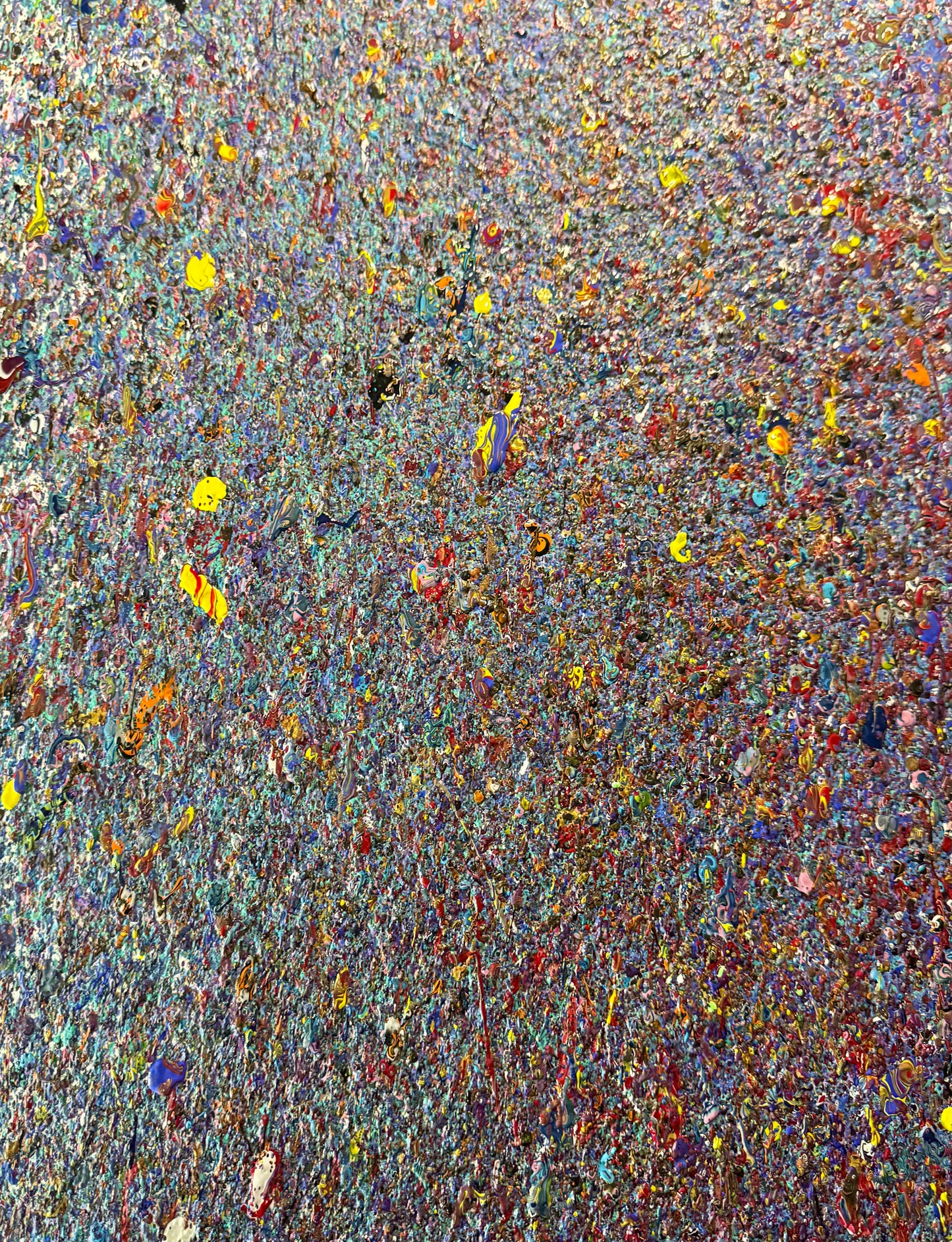 Where's Waldo Kyle Hogan Splatter Art Original Creation