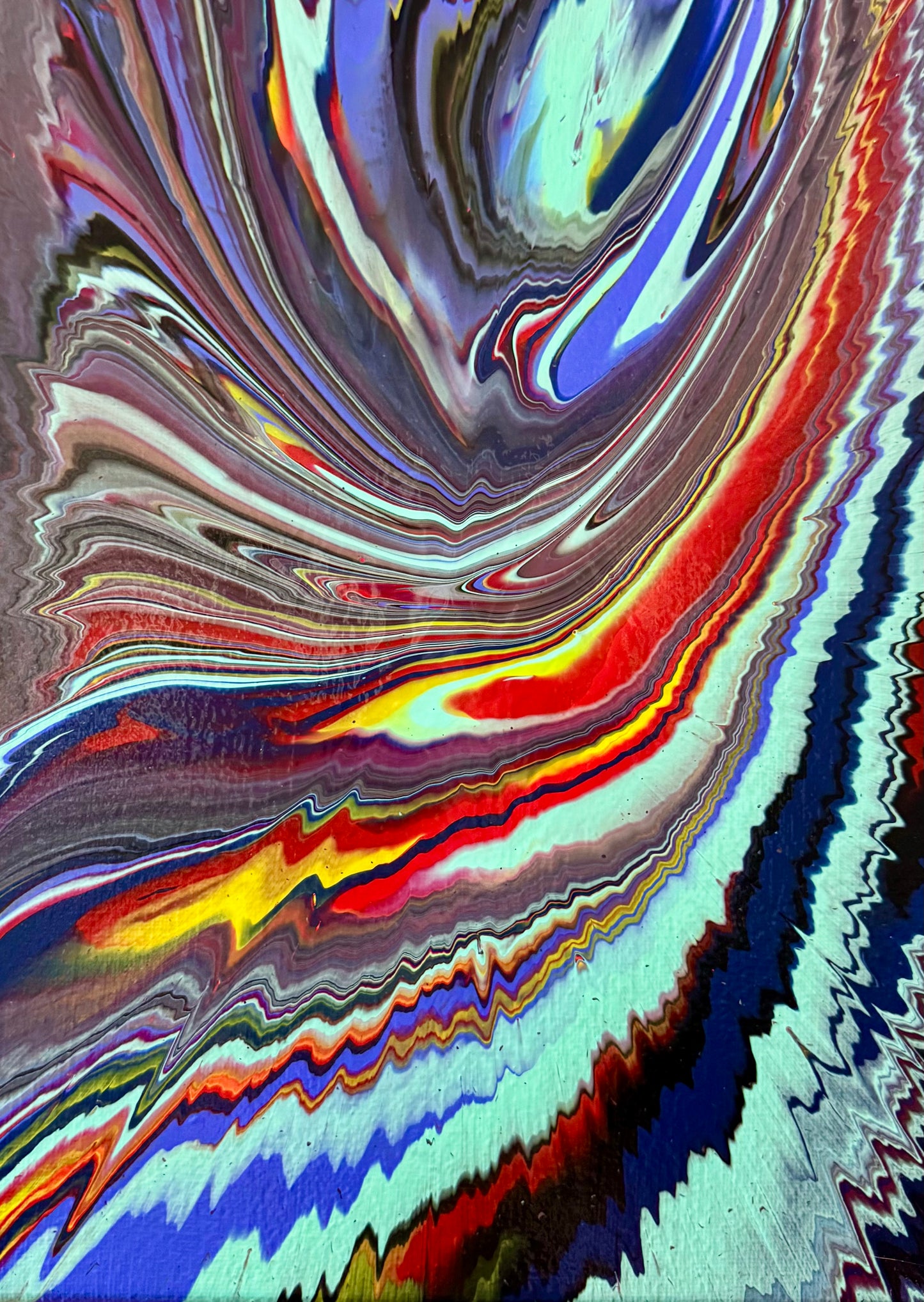 9x12 Blinded by the Galaxy Kyle Hogan Original Creation