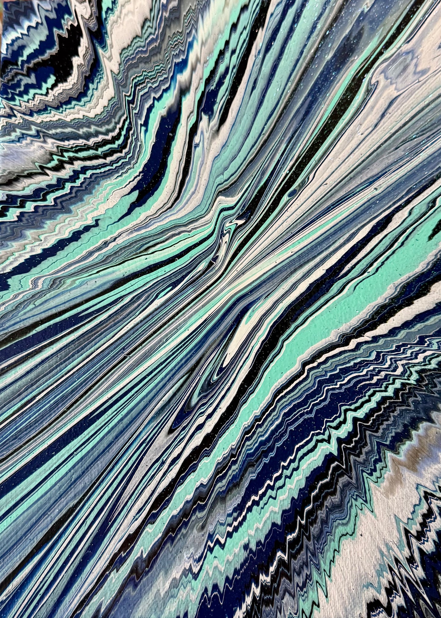 9x12 Ocean Luxury Kyle Hogan Original Creation