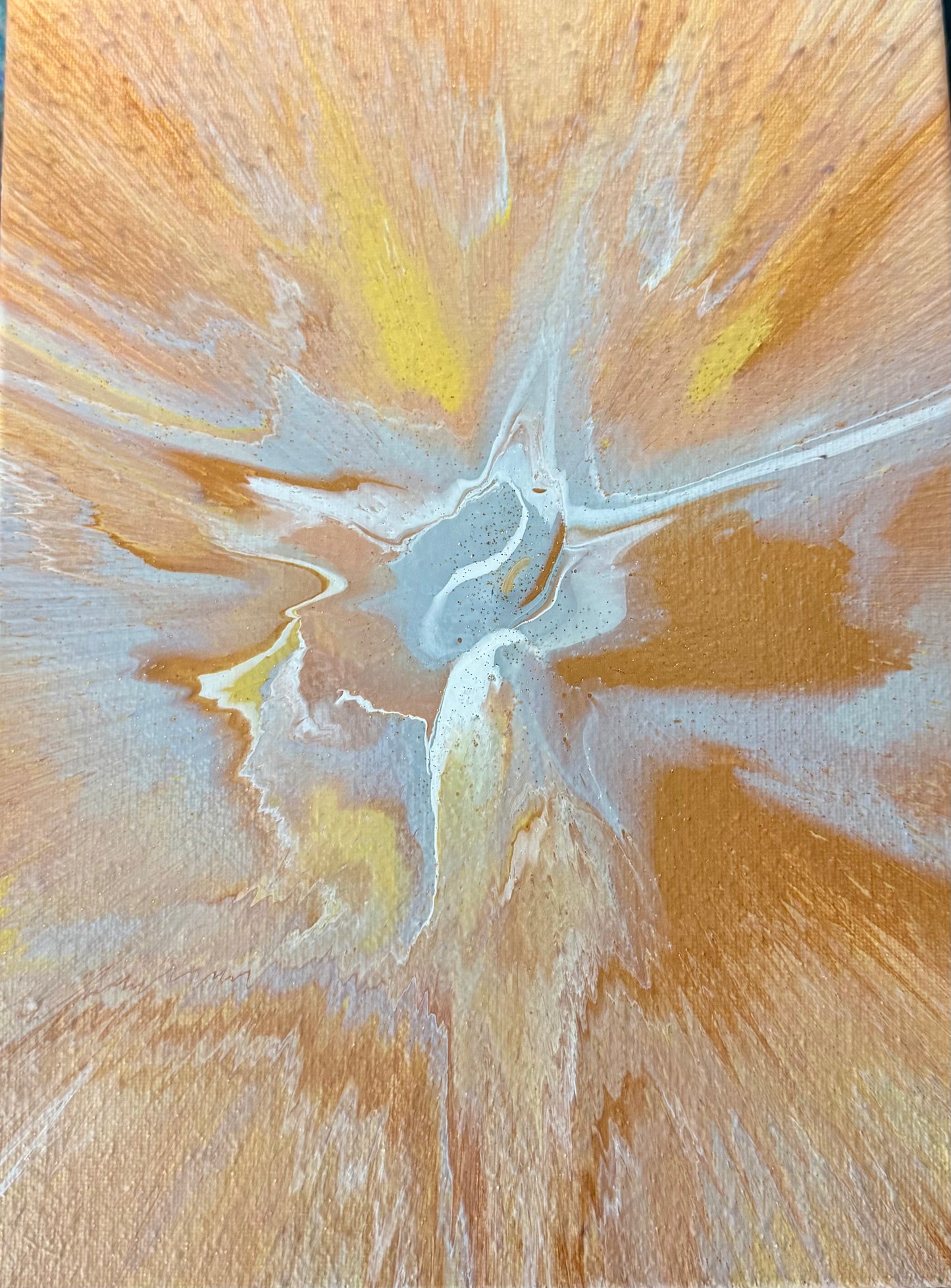 9x12 Gilded Harmony Emma Hogan Original Creation