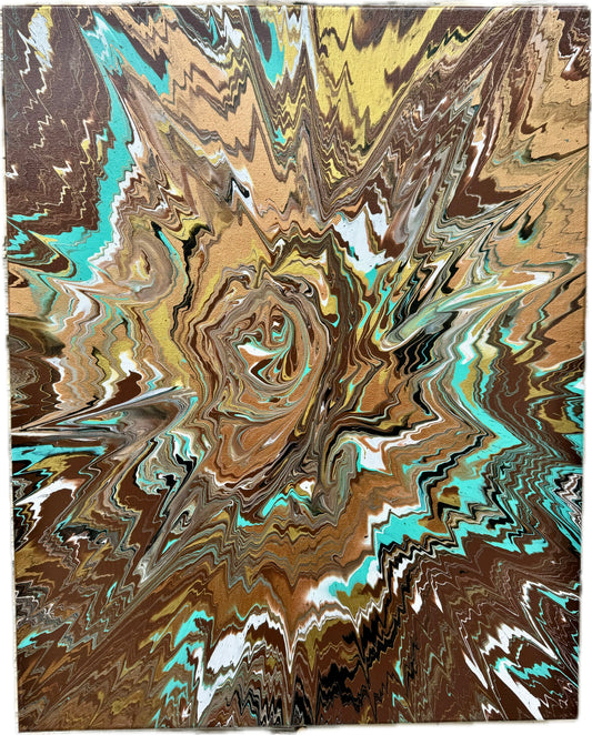 Warmth of the Desert Hogan Creation Spin Art