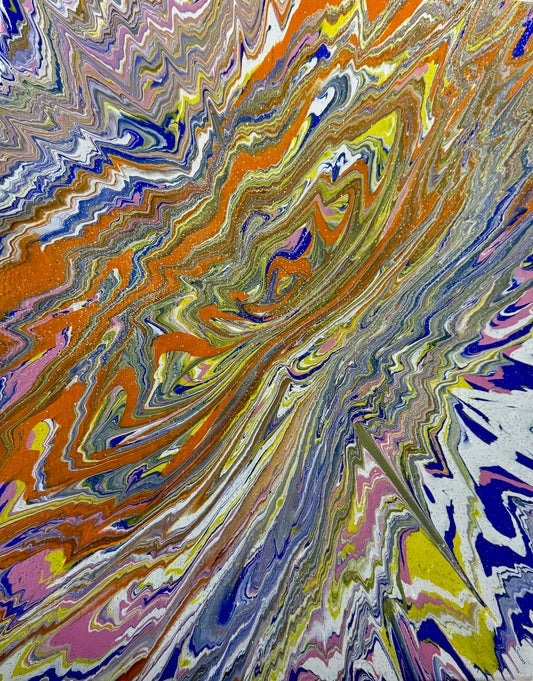 Orange Nebula Kyle Hogan Creations Original