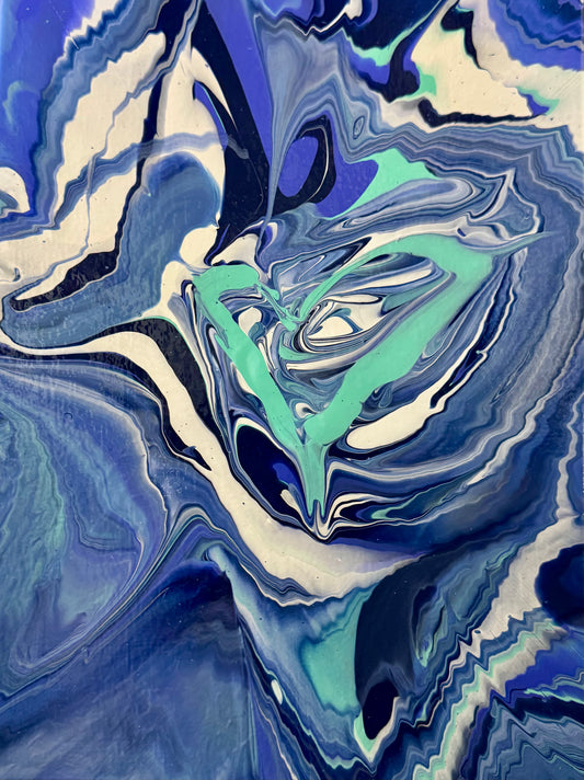 9x12 Tidal Wave of Love Kyle Hogan Creation Original