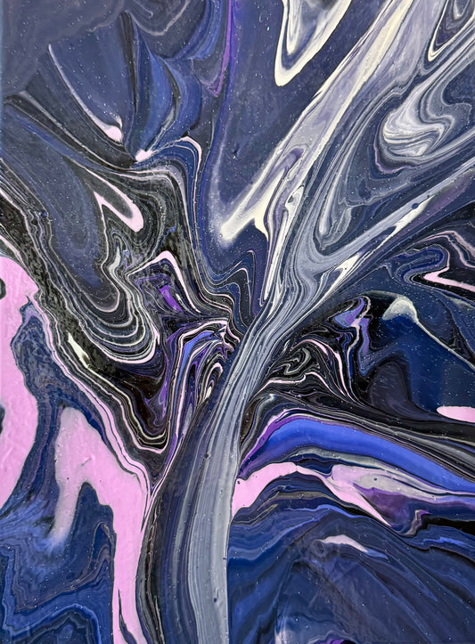 9x12 Stormy Night Kyle Hogan Original Creation