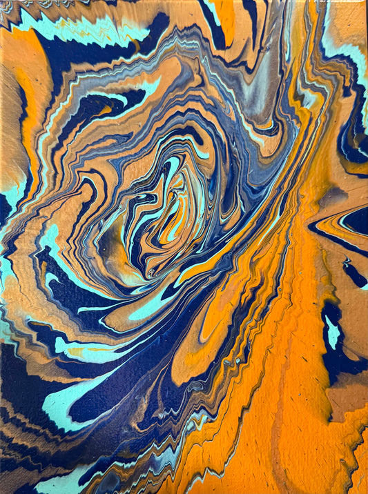 9x12 Tiger Tunnel Kyle Hogan Original Creation
